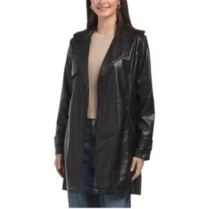 BAGATELLE COLLECTION Open Front Trench Coat